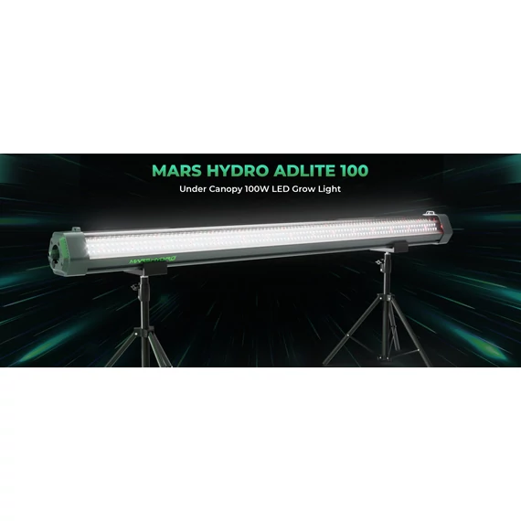 Mars Hydro ADlite 100 1,2 méteres, teljes spektrumú, lombkorona alatti 100 W-os LED világítás