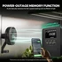 Mars Hydro M6 Grow Tent Clip ventilátor, 6 hüvelykes, automatikusan oszcilláló ventilátor